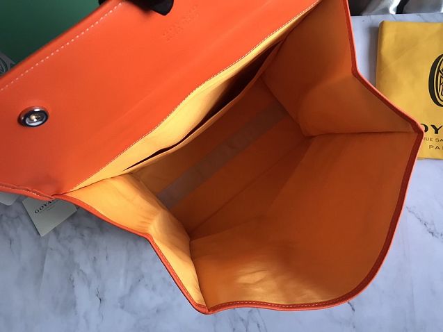 Goyard original canvas saint leger backpack GY0001 orange
