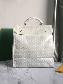 Goyard original canvas saint leger backpack GY0001 white