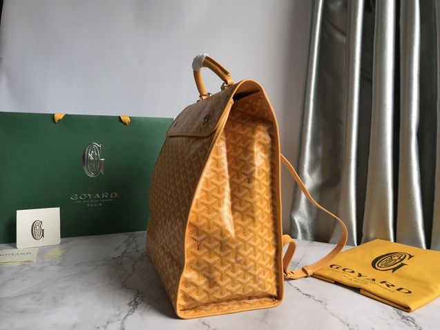 Goyard original canvas saint leger backpack GY0001 yellow