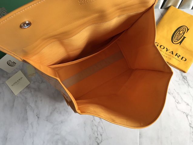 Goyard original canvas saint leger backpack GY0001 yellow