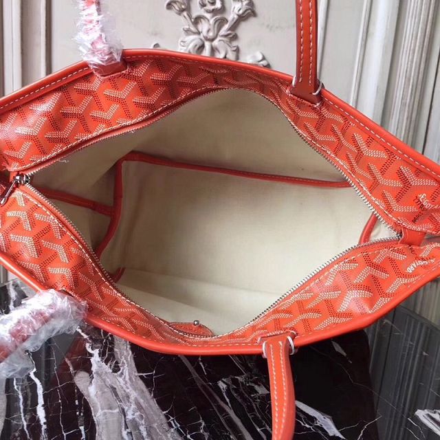 Goyard original canvas artois PM bag GY0002 orange