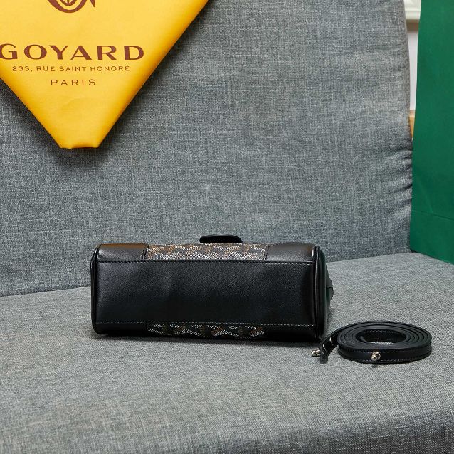 Goyard original canvas  mini saigon bag GY0007 black