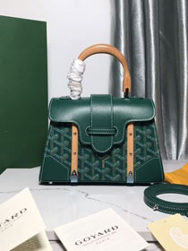 Goyard original canvas saigon structure mini bag GY0009 green