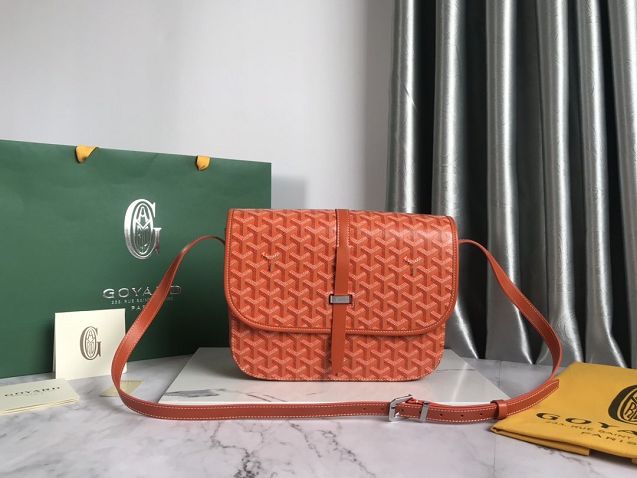 Goyard original canvas belvedere bag GY0012 orange