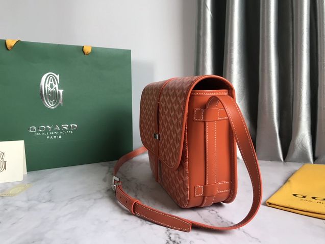 Goyard original canvas belvedere bag GY0012 orange