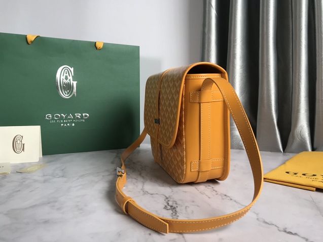 Goyard original canvas belvedere bag GY0012 yellow