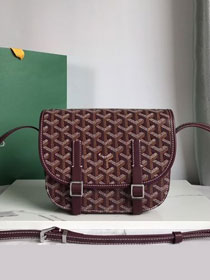 Goyard original canvas belvedere bag GY0013 bordeaux