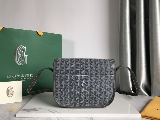 Goyard original canvas belvedere bag GY0013 grey