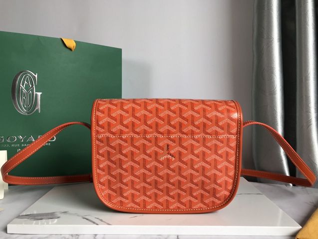 Goyard original canvas belvedere bag GY0013 orange