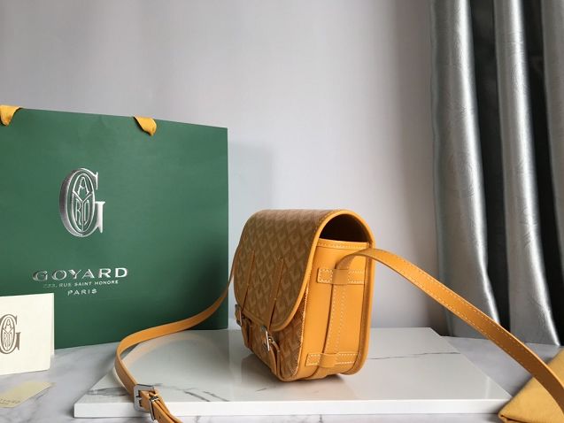 Goyard original canvas belvedere bag GY0013 yellow