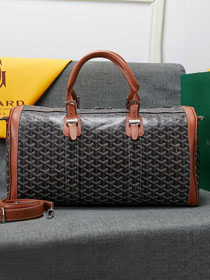 Goyard canvas travel bag GY0011 black&brown