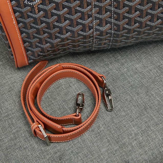 Goyard canvas travel bag GY0011 black&brown