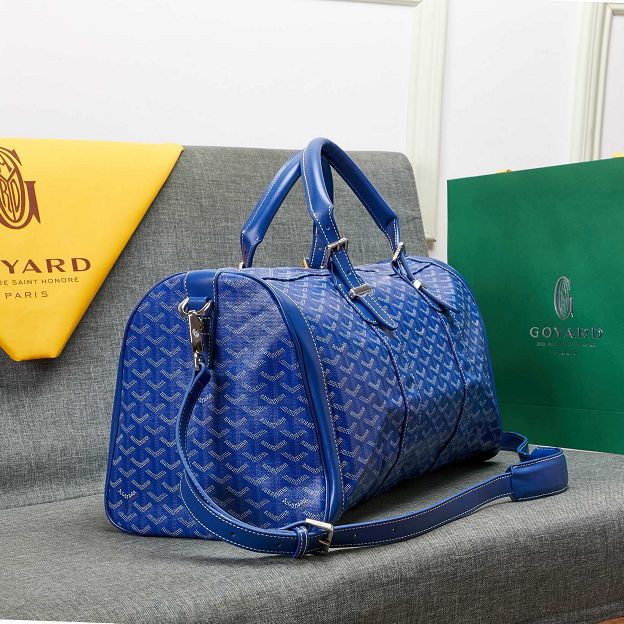 Goyard canvas travel bag GY0011 blue