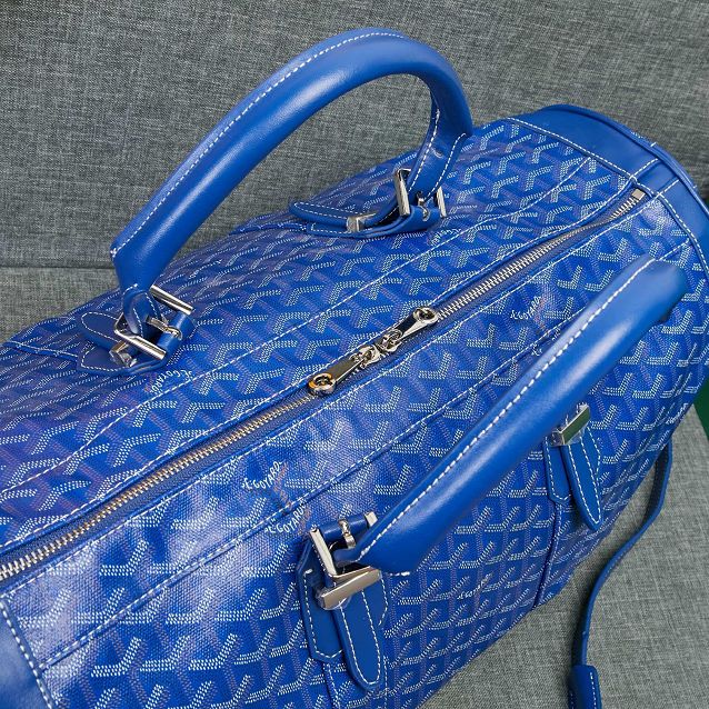Goyard canvas travel bag GY0011 blue