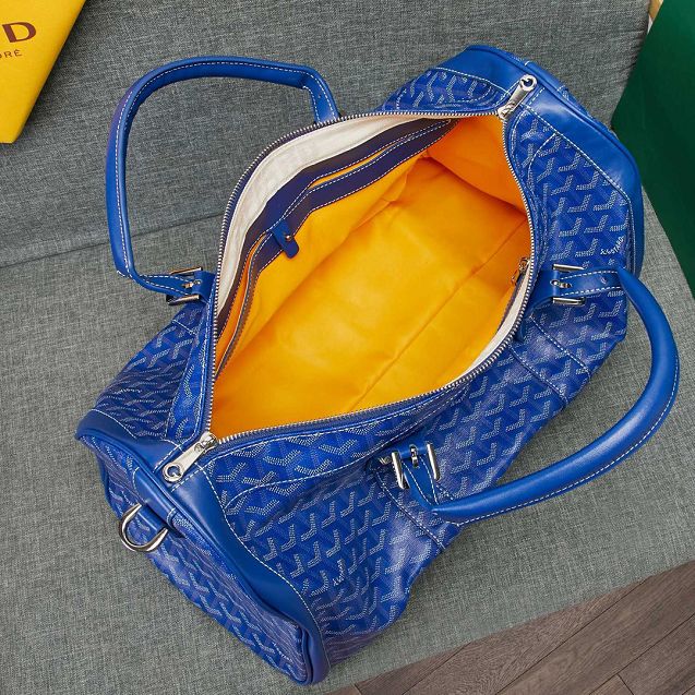 Goyard canvas travel bag GY0011 blue