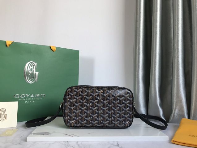 Goyard original canvas cap vert bag GY0015 black