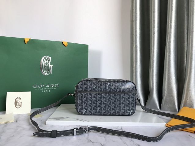 Goyard original canvas cap vert bag GY0015 grey