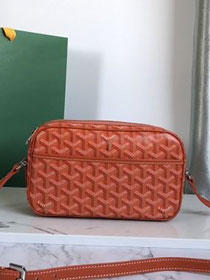 Goyard original canvas cap vert bag GY0015 orange