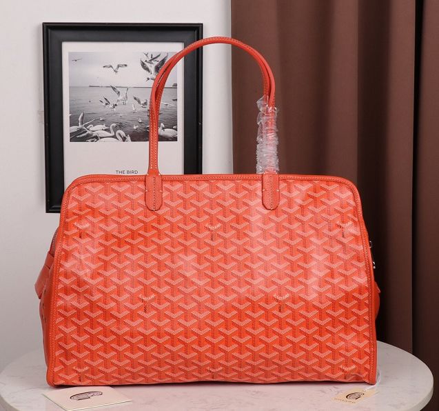 Goyard original canvas hardy tote bag GY0014 orange