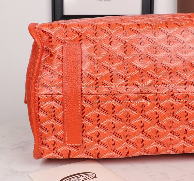 Goyard original canvas hardy tote bag GY0014 orange