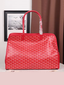 Goyard original canvas hardy tote bag GY0014 red