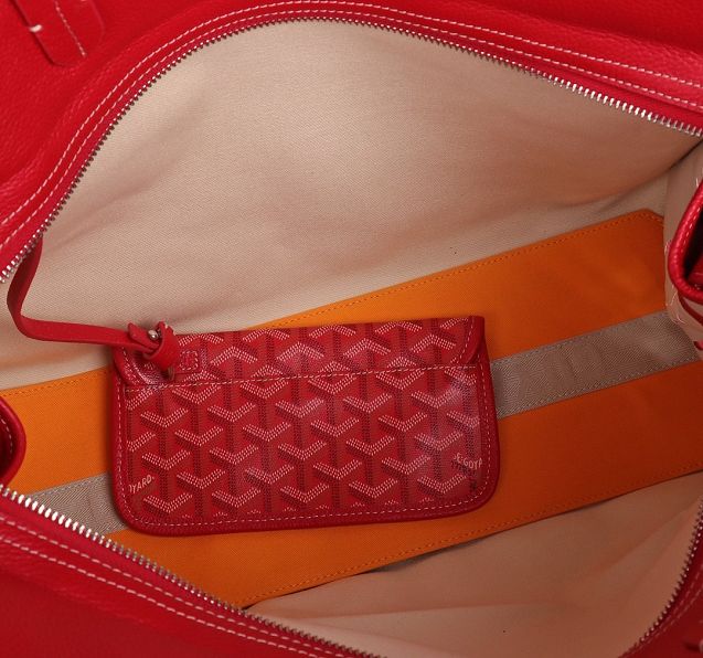 Goyard original canvas hardy tote bag GY0014 red