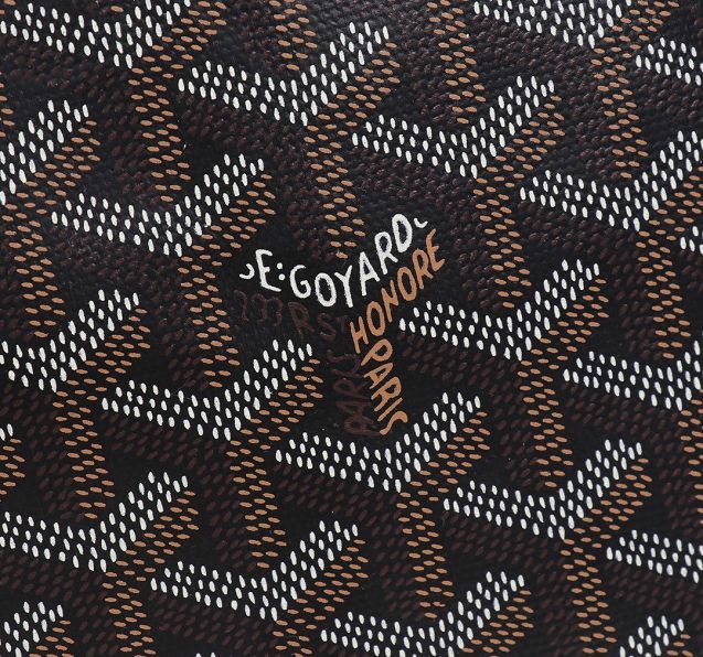 Goyard original canvas tote bag GY0019 black