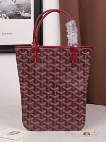 Goyard original canvas tote bag GY0019 wine red