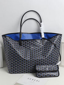 Goyard original canvas saint louis tote bag gm GY0016 blue