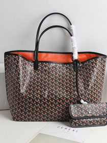 Goyard original canvas saint louis tote bag gm GY0016 orange