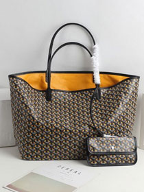 Goyard original canvas saint louis tote bag gm GY0016 yellow