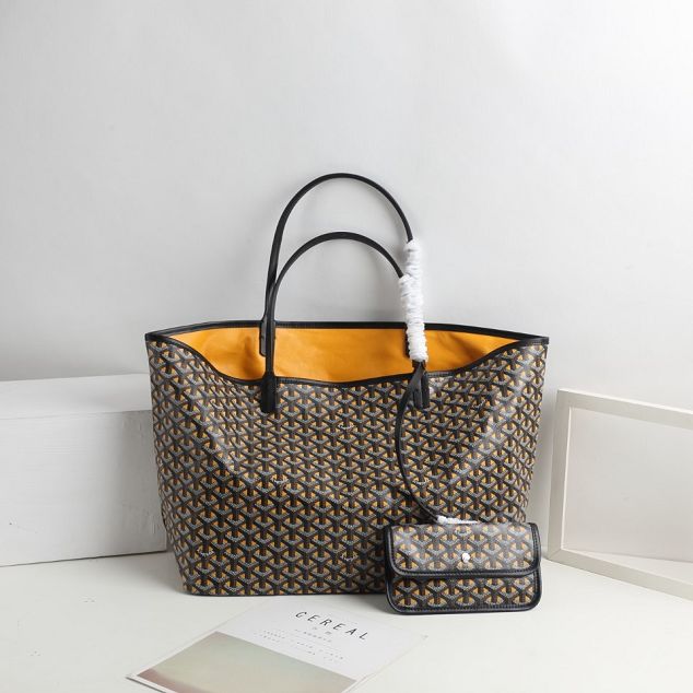 Goyard original canvas saint louis tote bag gm GY0016 yellow