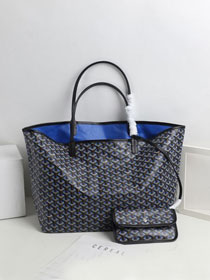 Goyard original canvas saint louis tote bag pm GY0017 blue