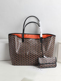 Goyard original canvas saint louis tote bag pm GY0017 orange