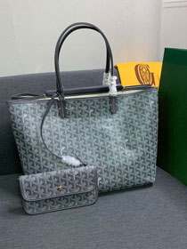 Goyard original canvas isabelle tote pm bag GY0025 grey