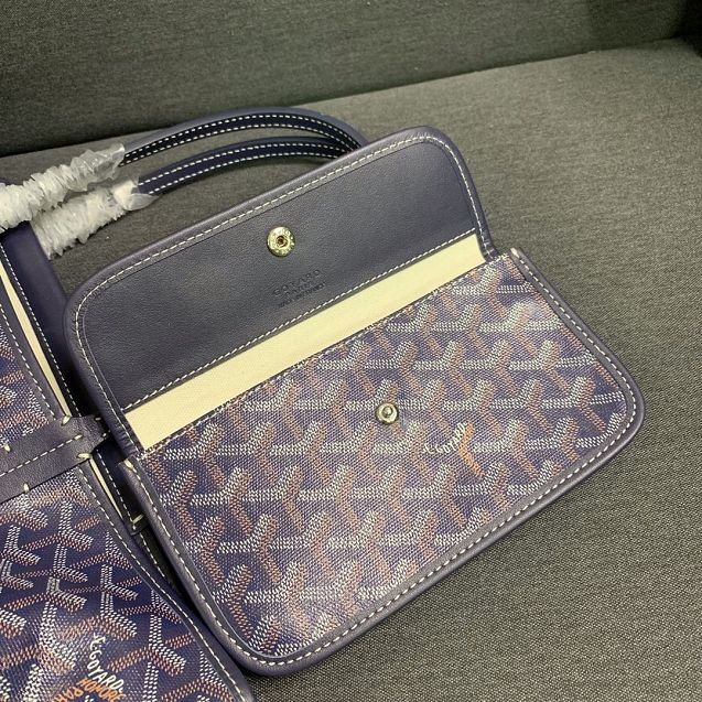 Goyard original canvas isabelle tote pm bag GY0025 royal blue