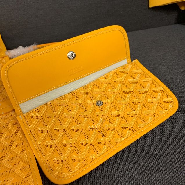 Goyard original canvas isabelle tote pm bag GY0025 yellow