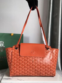 Goyard original canvas rouette shoulder bag GY0004 orange