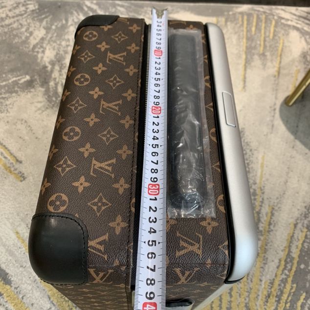 Louis vuitton original monogram canvas horizon 55 rolling luggage M23206