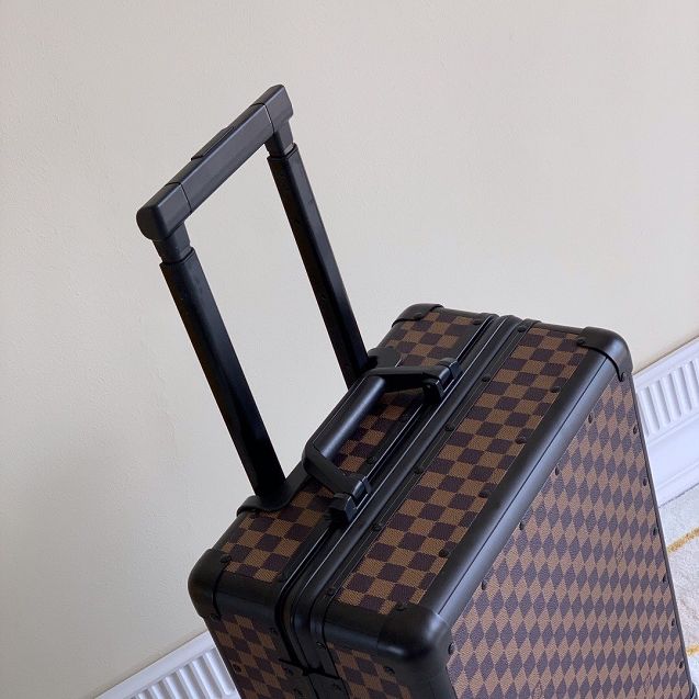 Louis vuitton original damier ebene horizon 55 rolling luggage N23011