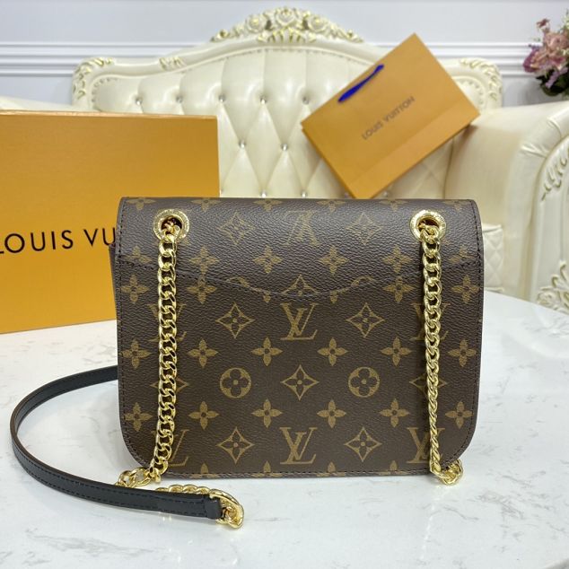 2021 Louis vuitton original monogram canvas passy handbag M45592