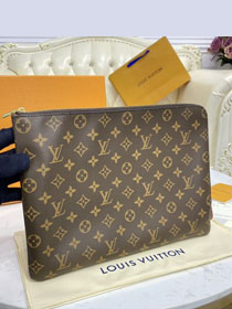 Louis vuitton monogram canvas etui voyage gm M43443 apricot