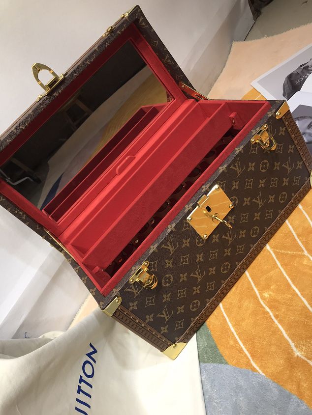 Louis vuitton original monogram canvas bisten suitcase 45 m21373