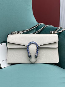 GG original calfskin dionysus small shoulder bag 499623 white