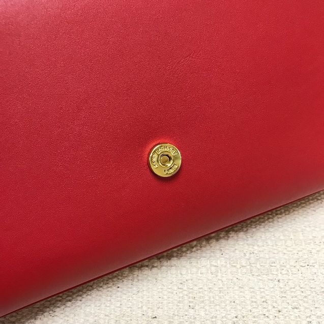 YSL original smooth calfskin medium kate satchel 326078 red