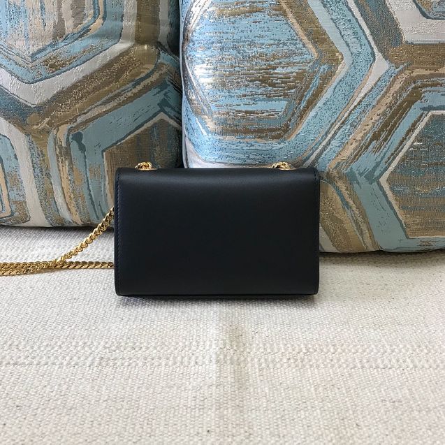 YSL original smooth calfskin mini kate bag 326076 black