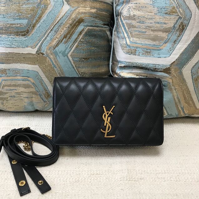 YSL original lambskin angie chain bag 568906 black