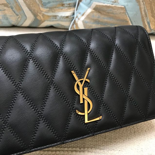 YSL original lambskin angie chain bag 568906 black