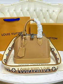 2021 Louis vuitton original epi leather alma BB M57540 caramel