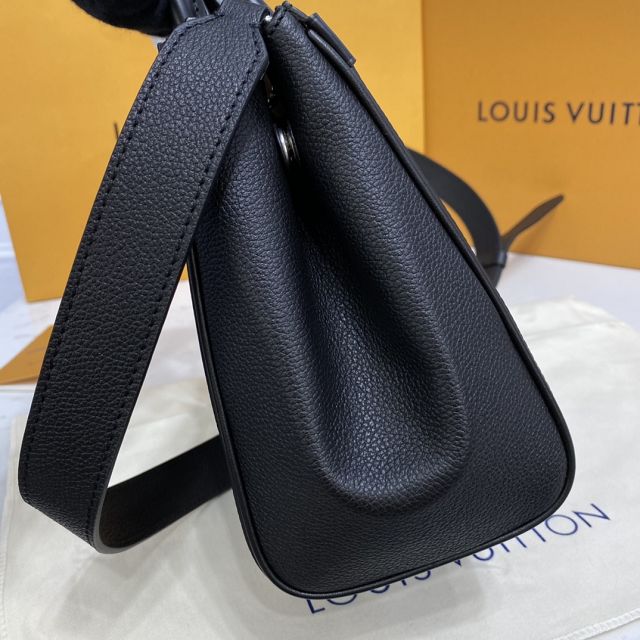 2021 Louis vuitton original epi leather grenelle tote bag pm M57680 black
